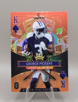 George Pickens 5 Card Draw Stacked Deck Black Tie Edition 4/5
