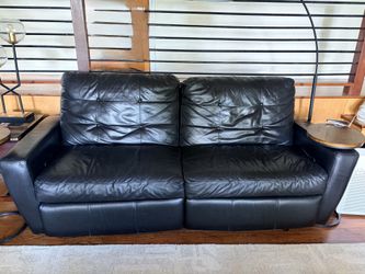 Leather Couch.