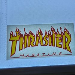 Iron On Heat Transfer  Good For T-shirts Sweaters Jackets T Shirt Design Size Is About 6x10 Thrasher 