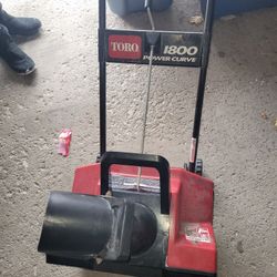 Snow Blower Maquina De Quitar Nieve