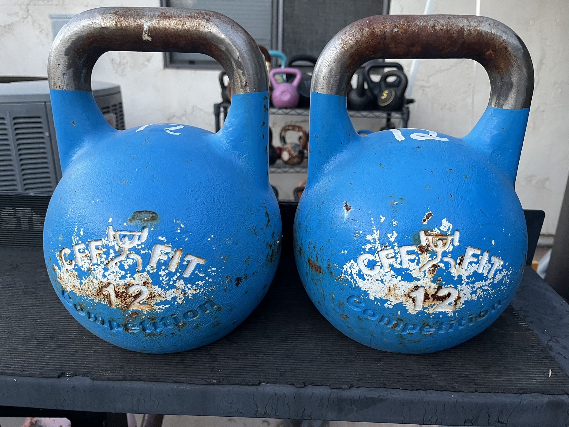 12kg 26lb Kettlebell Set Weights