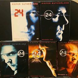 20th Century Fox 24 Seasons 1-5 DVD Collector's Edition Kiefer Sutherland