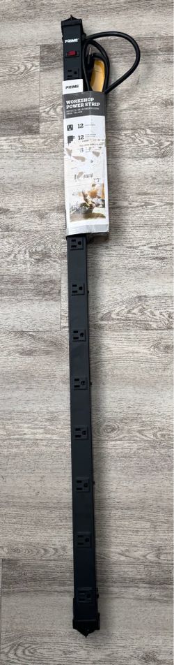 prime power strip 6ft 12 outlets