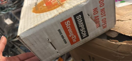 Simpson Strong-Tie Box of Fasteners