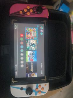 Nintendo Switch Console Custom Shell and Joycons