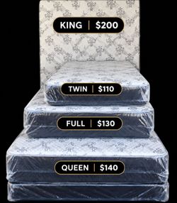 Mattresses King Queen Full Twin