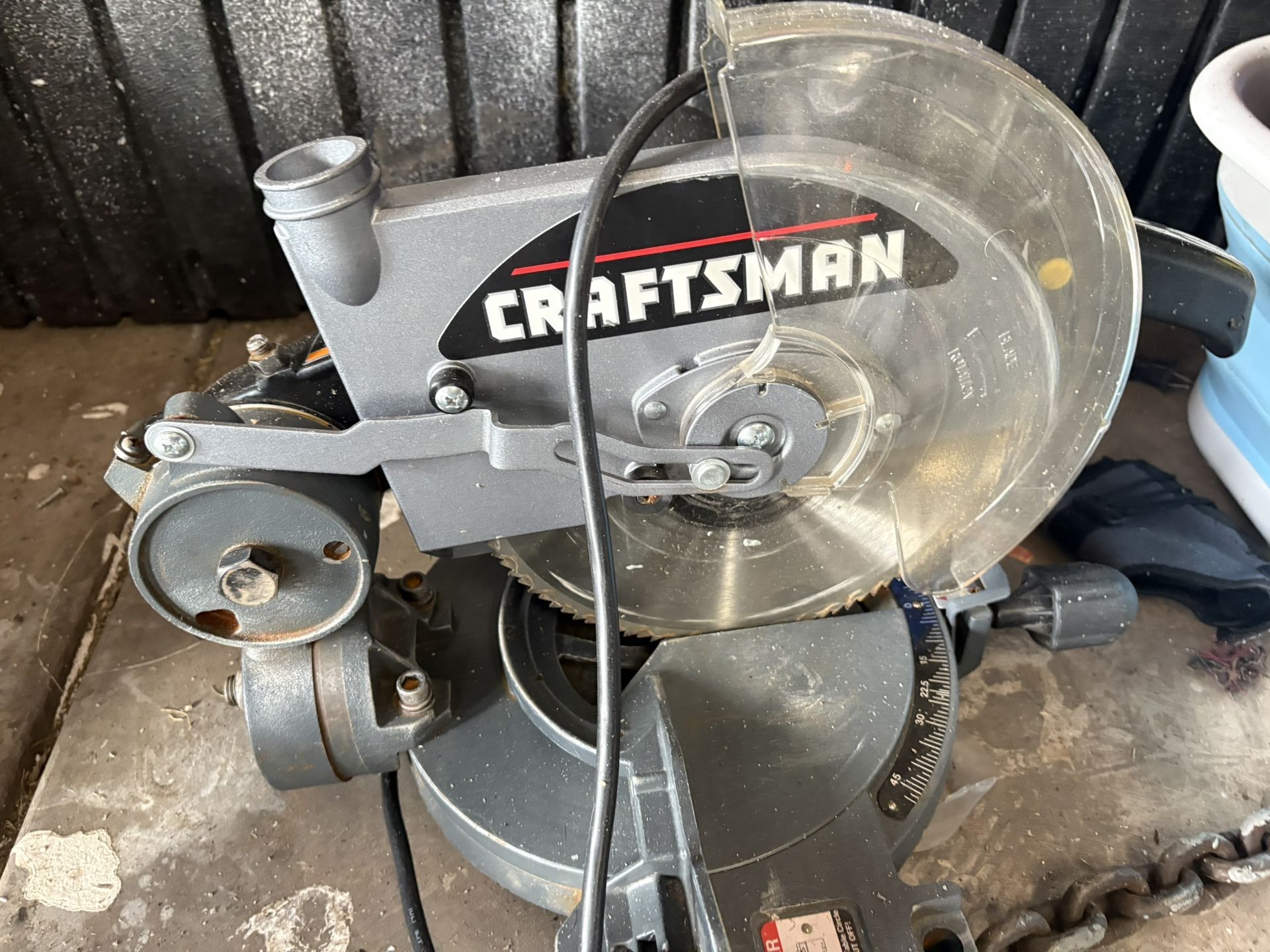 Table Saw And A Leaf Blower 