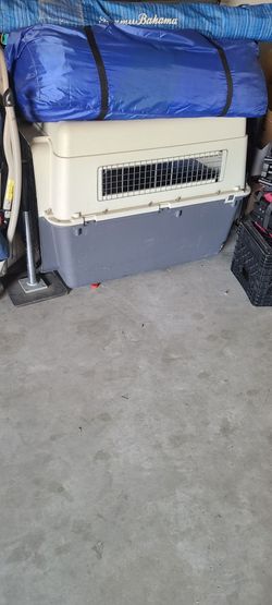 XXL dog travel kennel $280 obo