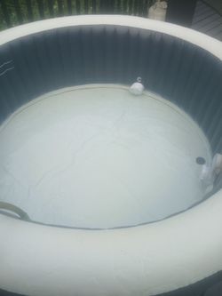 Intex inflatable hot tub
