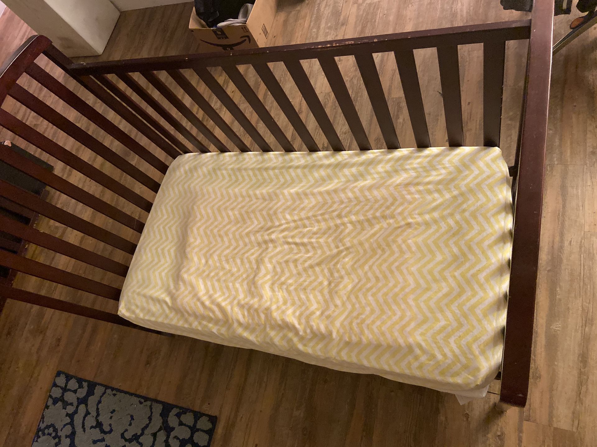 Free Baby bed/ crib with mattress NO formaldehyde