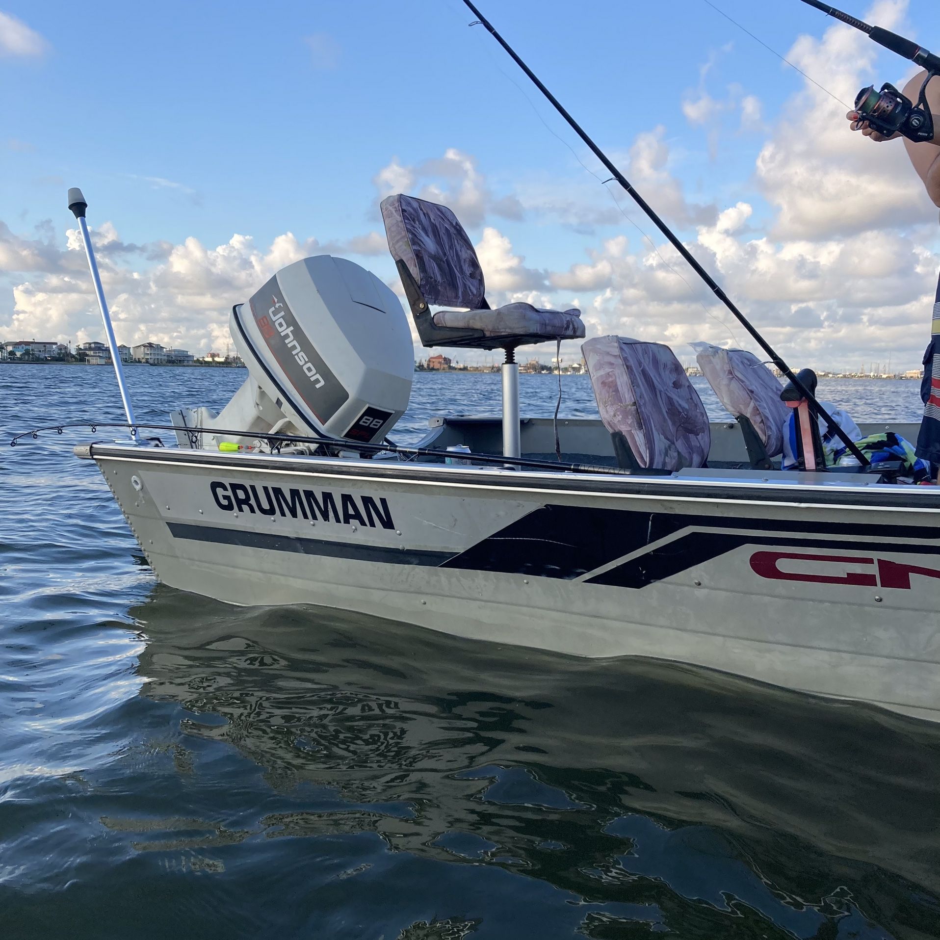 16ft Aluminum Deep V Bass Boat (water Ready)