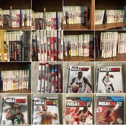 PS3  Sports Game  $5.00 Each   All Others  $10.00 Each  Xbox 360  Sports Games $10.00 Each Others $15.00 Each 
