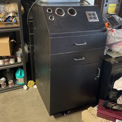 Salon Cabinet Black