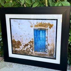 Famous Spain Photograph by Cassie Campeas  "la Puerta Azul" The Blue Door. 24 3/4" by 28 3/4"