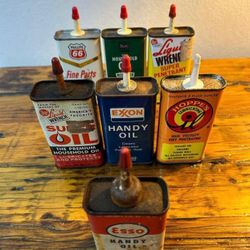 DIFERENTES LATAS ANTIGUA DE METAL C/U