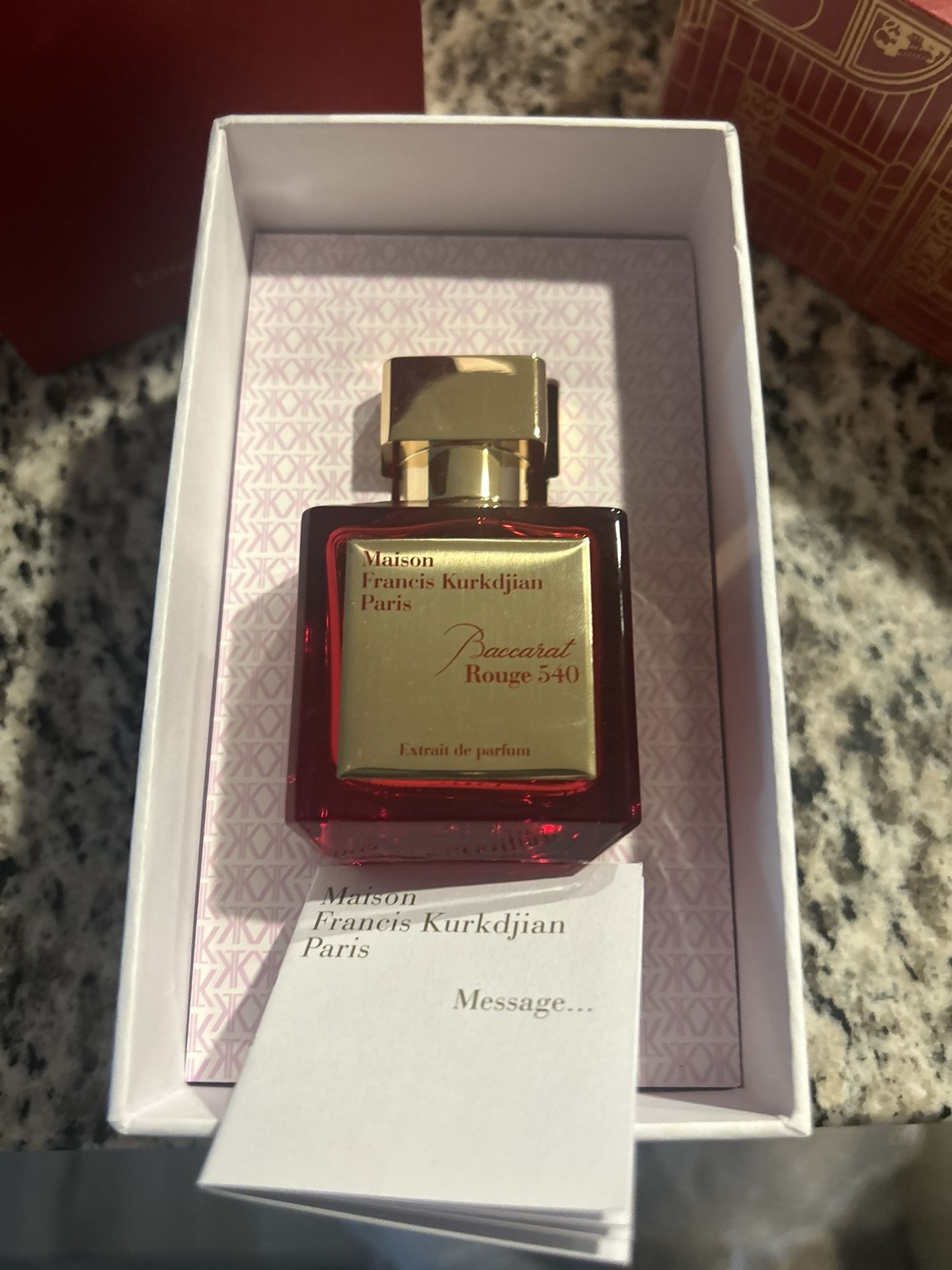 Maison Francis Kurkdjian Baccarat Rouge 540 Extrait de Parfum – 70ml (Brand New) 💎✨