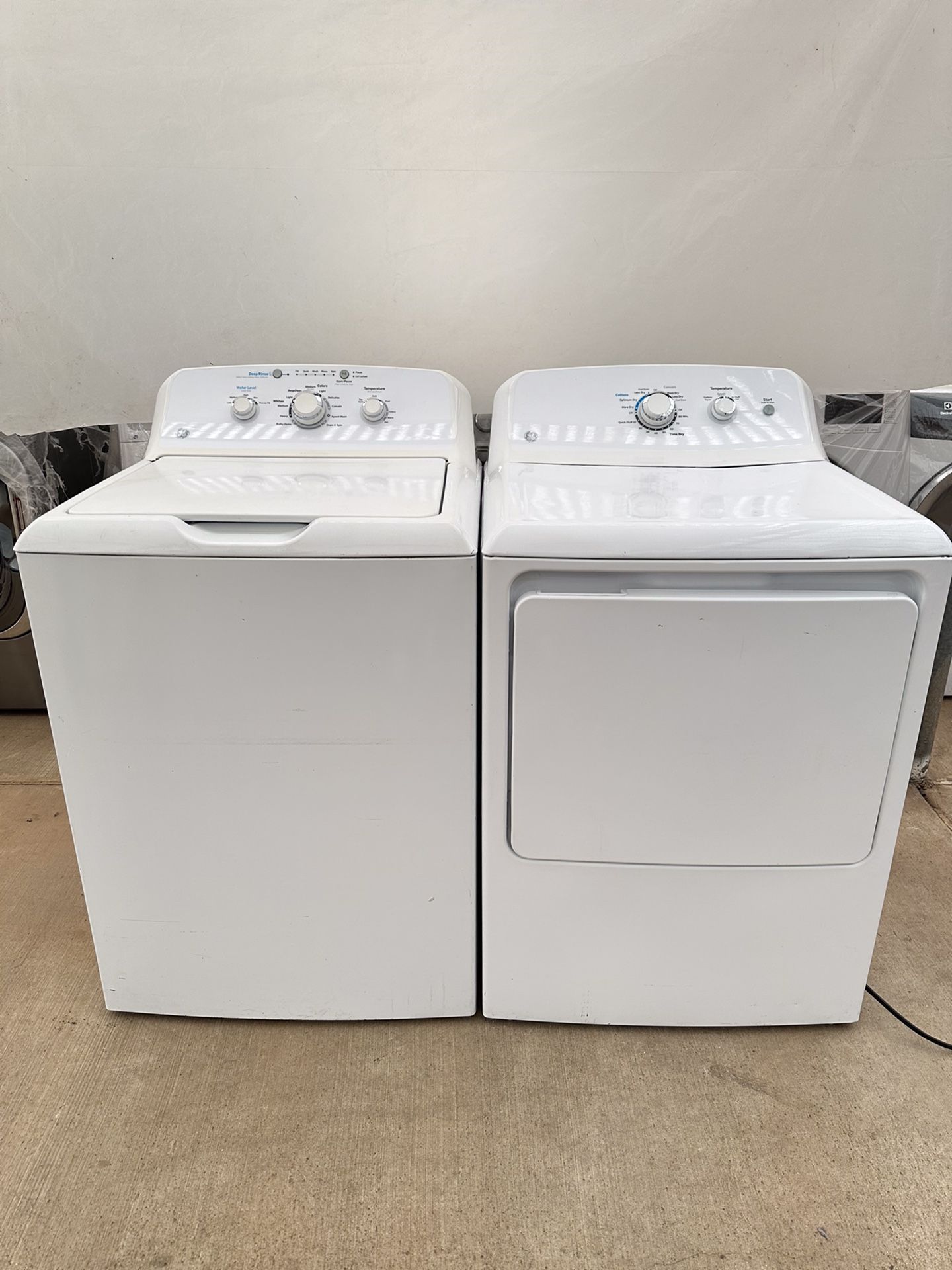 GE Washer And Dryer Laundry