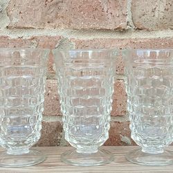 Vintage Colony Whitehall Iced Tea Glasses 