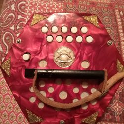 Vintage Scholar Concert Squeezebox Red Pearl