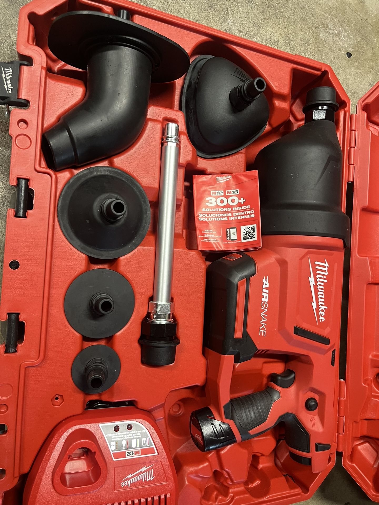 Milwaukee Tool Air Snake Drain Doe Sale!