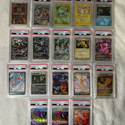 Pokemon PSA Slabs