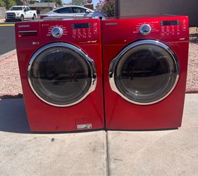 Washer and dryer