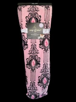 Baby Phat Printed Pink Queen Plush Blanket 90x90in