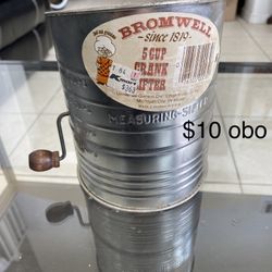 Vintage Brownwell Sifter 