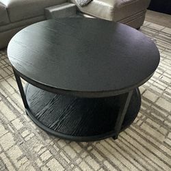 Black around coffee Table 