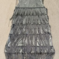 Girl’s Costume Fringed Flapper Dress