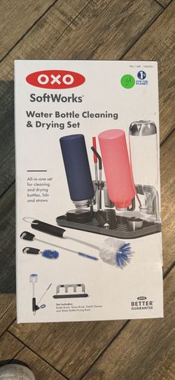 OXO SoftWorks Water Bottle Cleaning & Drying Set
