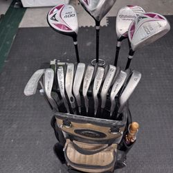 Mixed Bag Of Golf Clubs