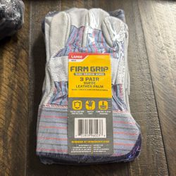 Firm Grip 3 Pack Tough Gloves NEW!!