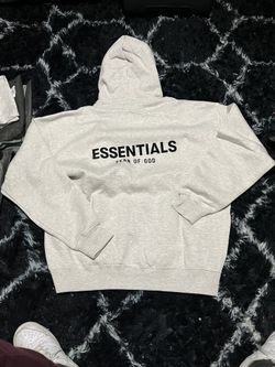Authentic Fear of God ESSENTIALS light Oatmeal NWT Sz  M