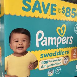 Baby Diapers #2 Pampers Name Brand Excellent For Babies