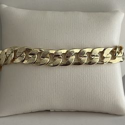 diamond cut bracelet