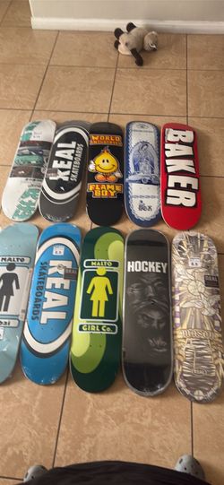 Pro skateboard decks