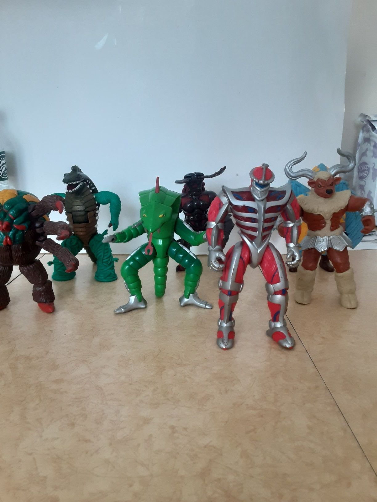 Vintage Power Ranger toys