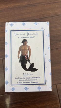 December Diamonds Sebastian Merman Ornament 2014 with Box