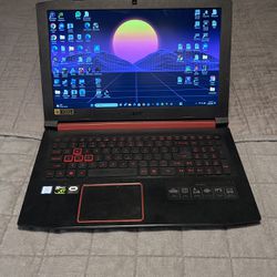 Acer Nitro 5 An515-53 Black and Red Gaming Laptop