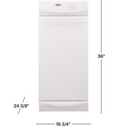 New Whirlpool - 1.4 Cu. Ft. Convertible Trash Compactor - White Model: GC900QPPQ