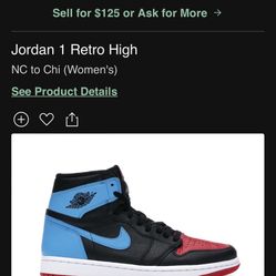 NC To Chi Jordan 1s 