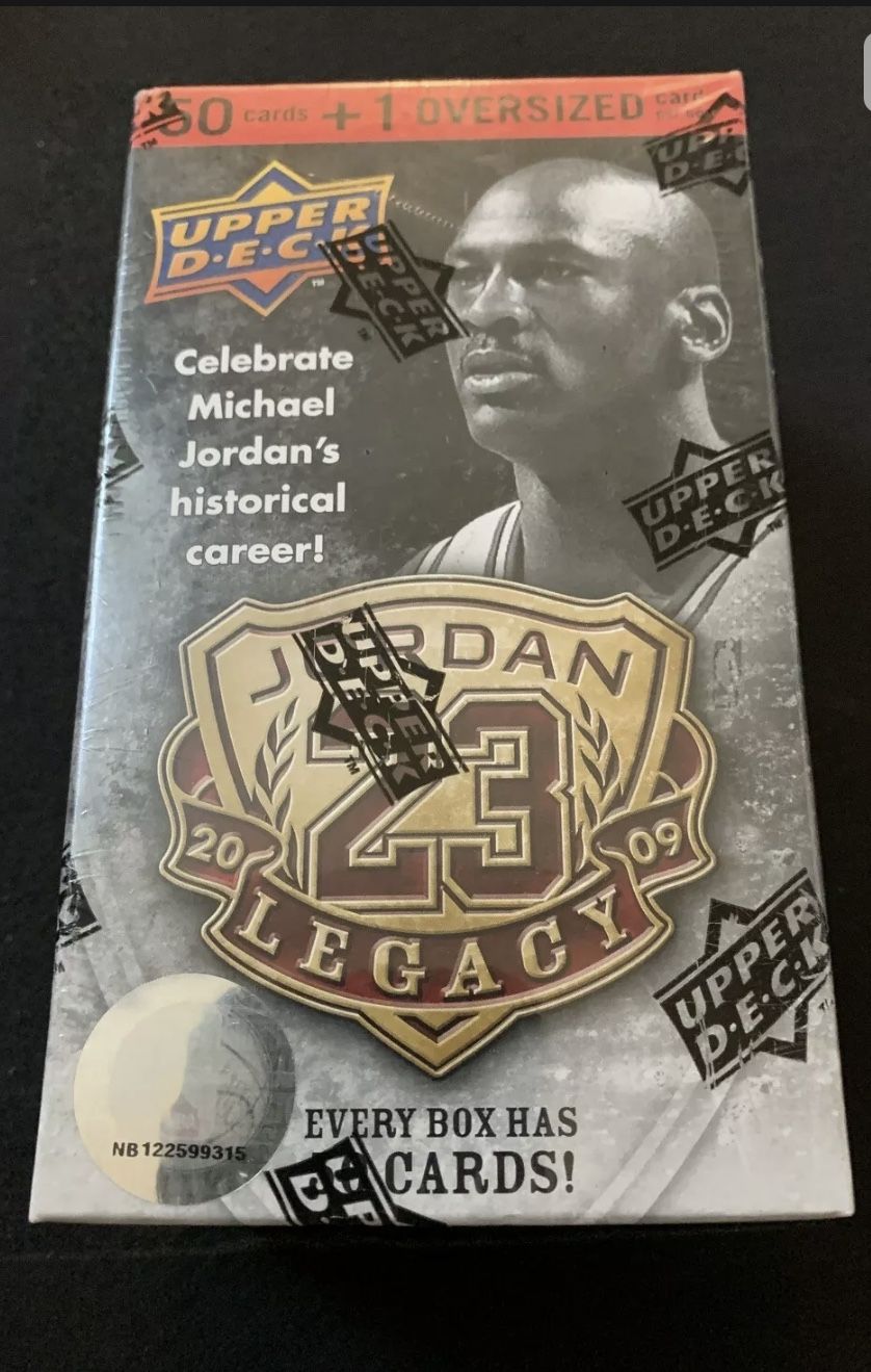 Upper Deck Michael Jordan 2009/10 Legacy Box Set Trading Cards Mj