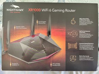 NETGEAR Nighthawk Pro Gaming 6-Stream WiFi 6 Router (XR1000) for Sale in  Hawthorne, CA - OfferUp