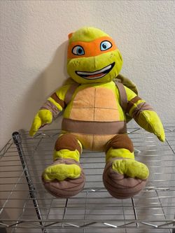 TMNT Michelangelo Large Plush Stuffed Toy