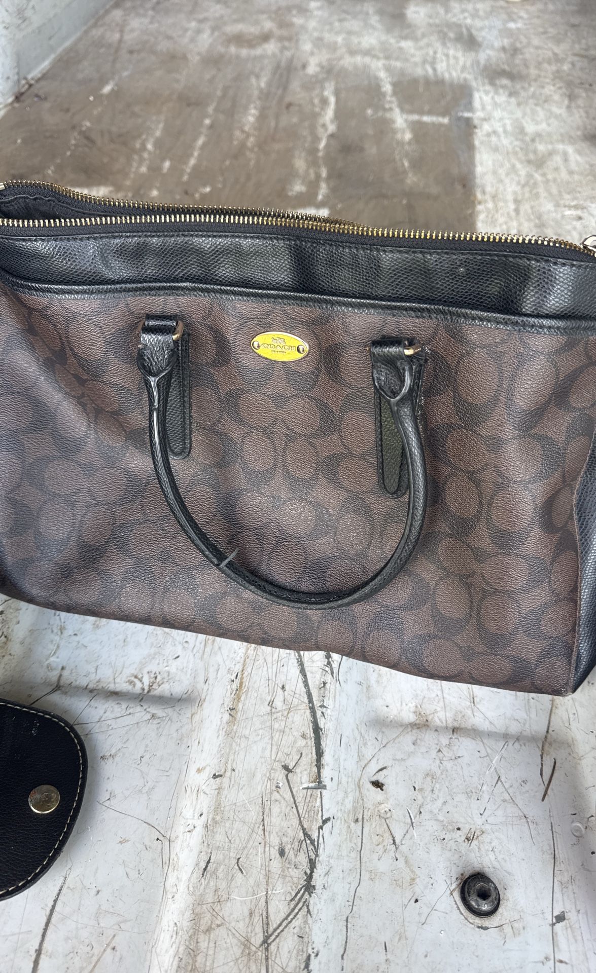 Coach Purse And Kathy Zeeland Bag