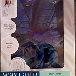 Pamper Her! Wayland Square Ultra Soft Luxury Bathrobe 1 Size Fits Most Color Blue 💙 Brand NEW, Caress Body Wash, Dr. Teals Soothing Bath. Only $40.  