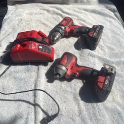 Milwaukee Impact Drill Combo