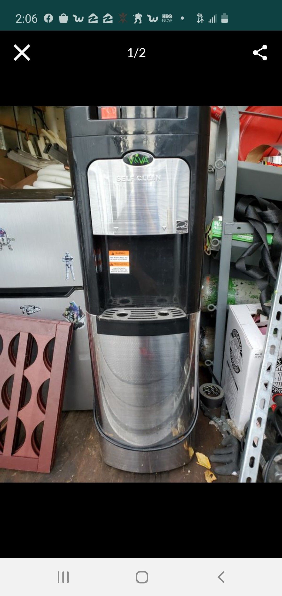 Costco water heater cooler