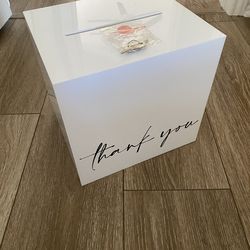 Wedding Gift Card Box